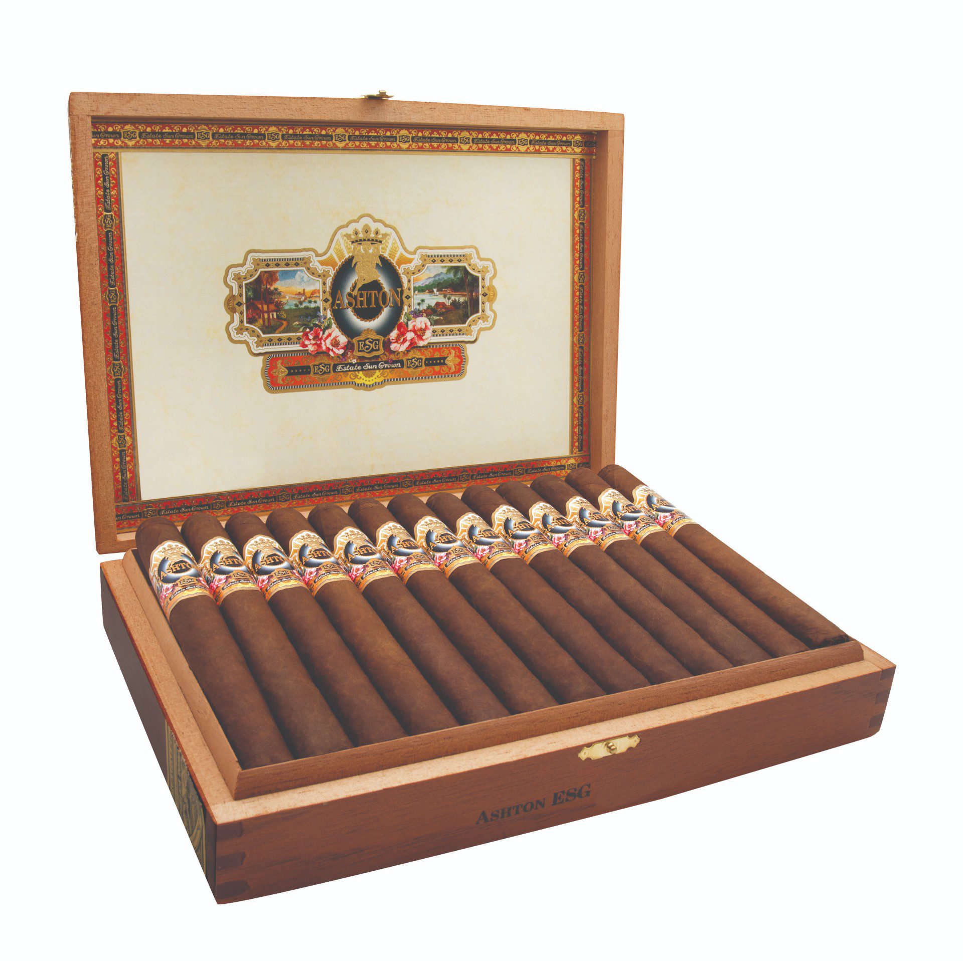 Ashton Estate Sun Grown ESG 21 Year Salute Cigar