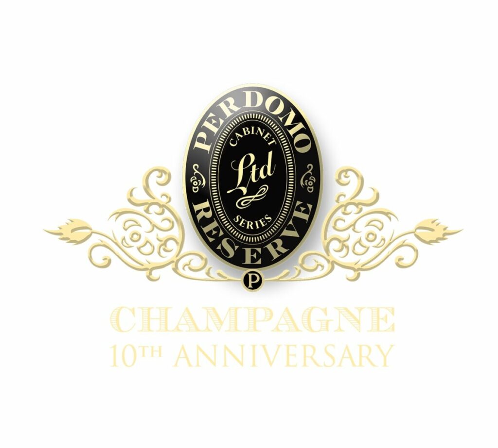 PERDOMO Reserve 10th Anniversary champagne - LOGO