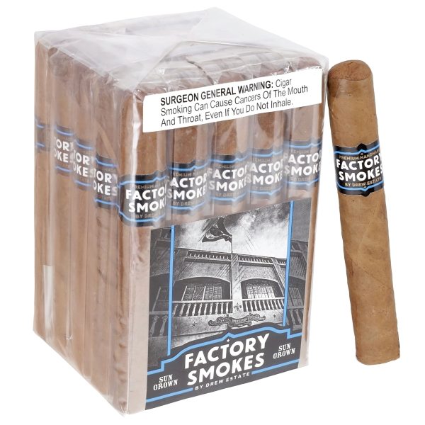 Factory Smokes SunGrown Toro by Drew Estate Cigars