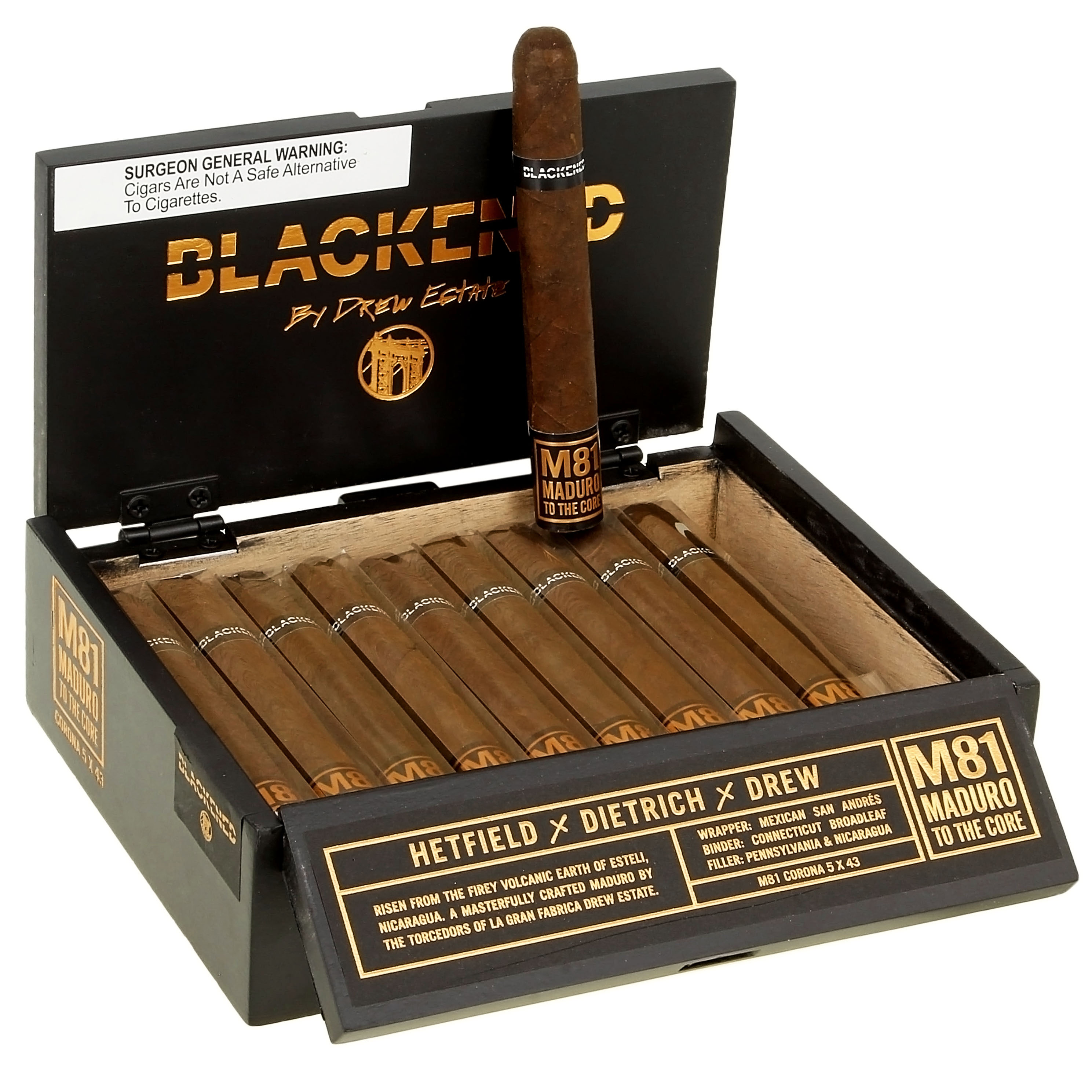 Blackened M81 Cigars