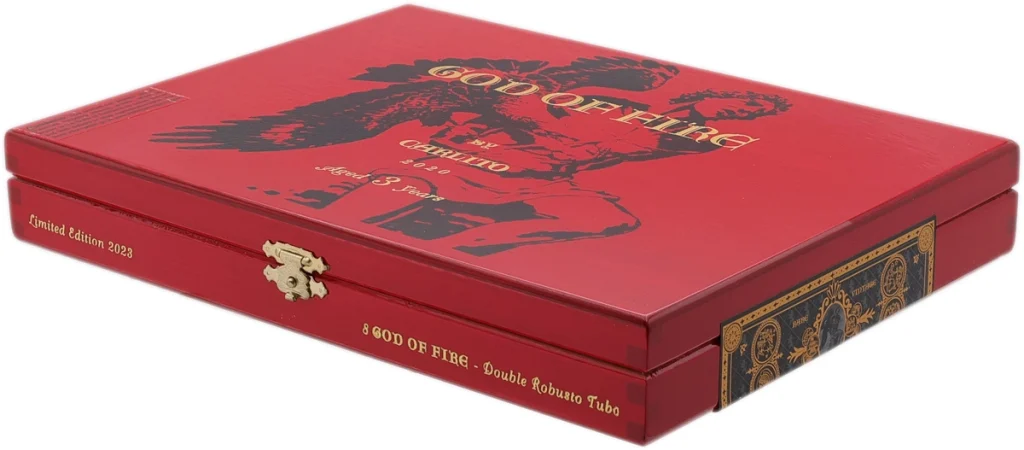 God of Fire by Carlito Double Robusto Tubo