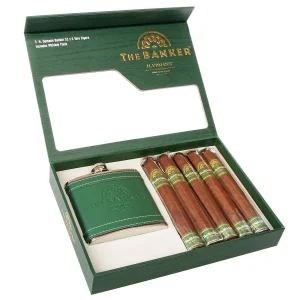 H. Upmann The Banker & Flask Gift Set